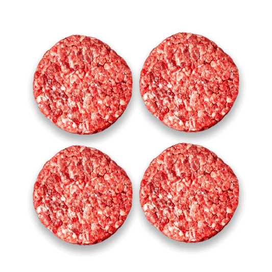 Australian Angus Beef Burger Patty Frozen 500g (125g x 4 Pieces)