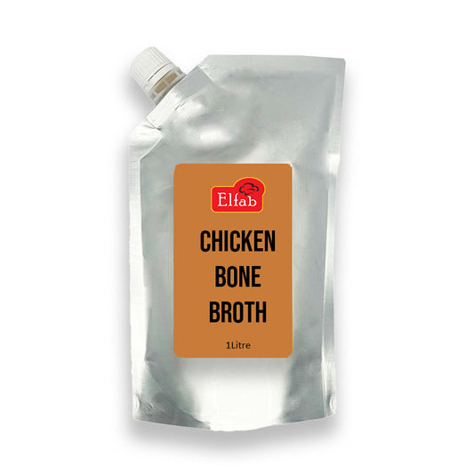 Premium Chicken Bone Broth Frozen 1Litre