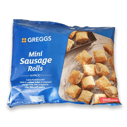 Greggs 16 Mini Pork Sausage Rolls 433g