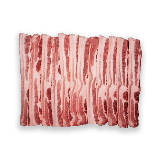 Russian Pork Bacon Smoked Frozen 260g