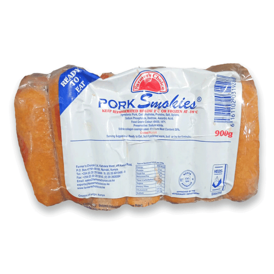 Pork Cooked Smokies Frozen Kenya 900g