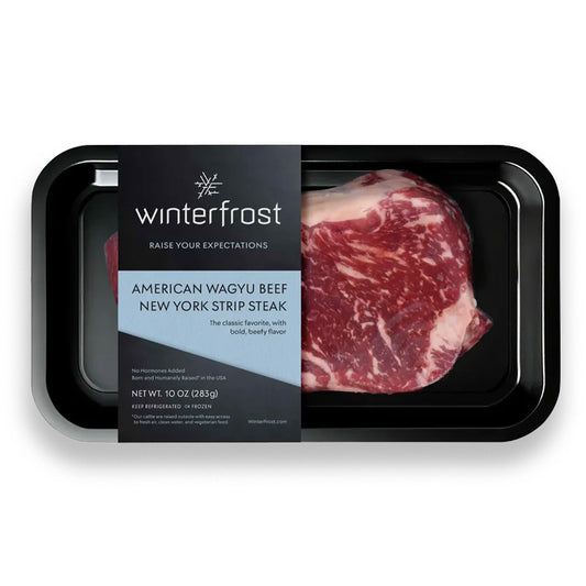 USA F1 Wagyu Beef Striploin Steak Chilled 280g (MB:6-8)