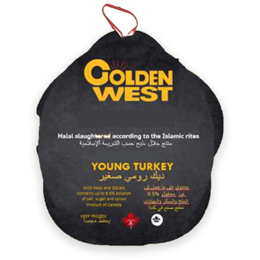 Canadian Young Turkey Whole Frozen Approx 6kg