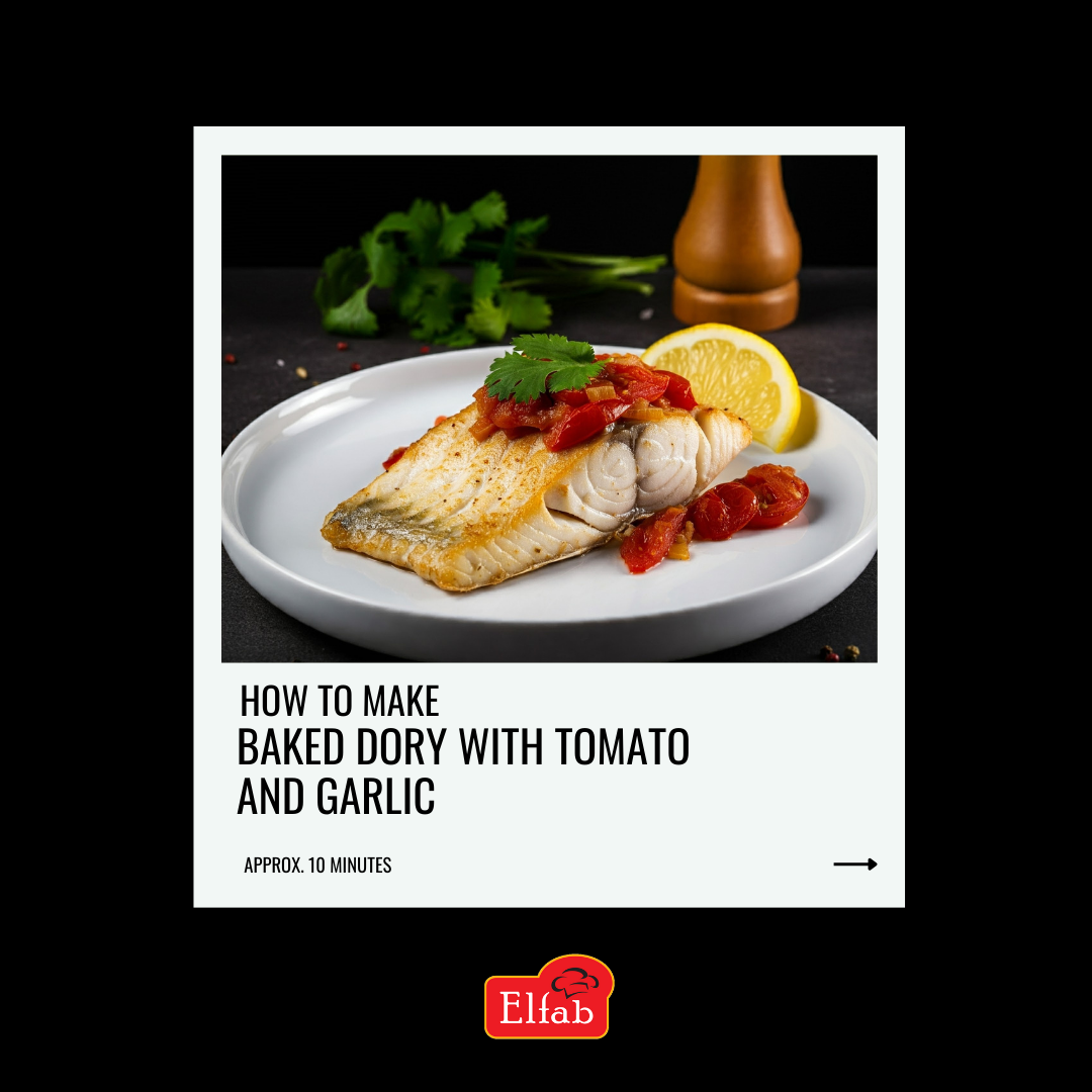 Baked Dory with Tomato and Garlic Recipe