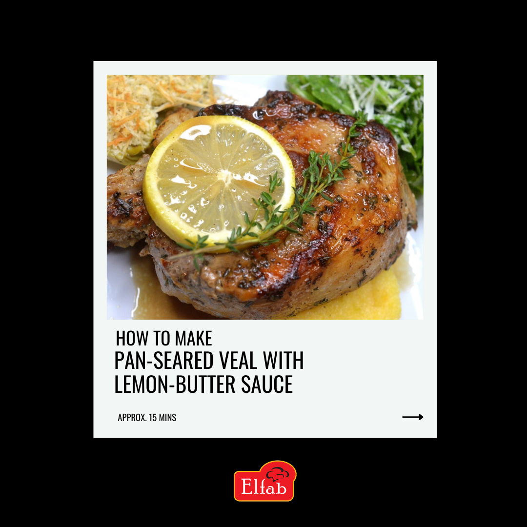 Pan-Seared Veal with Lemon-Butter Sauce