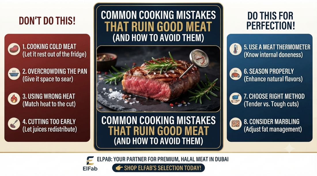 Common Cooking Mistakes That Ruin Good Meat (And How to Avoid Them)