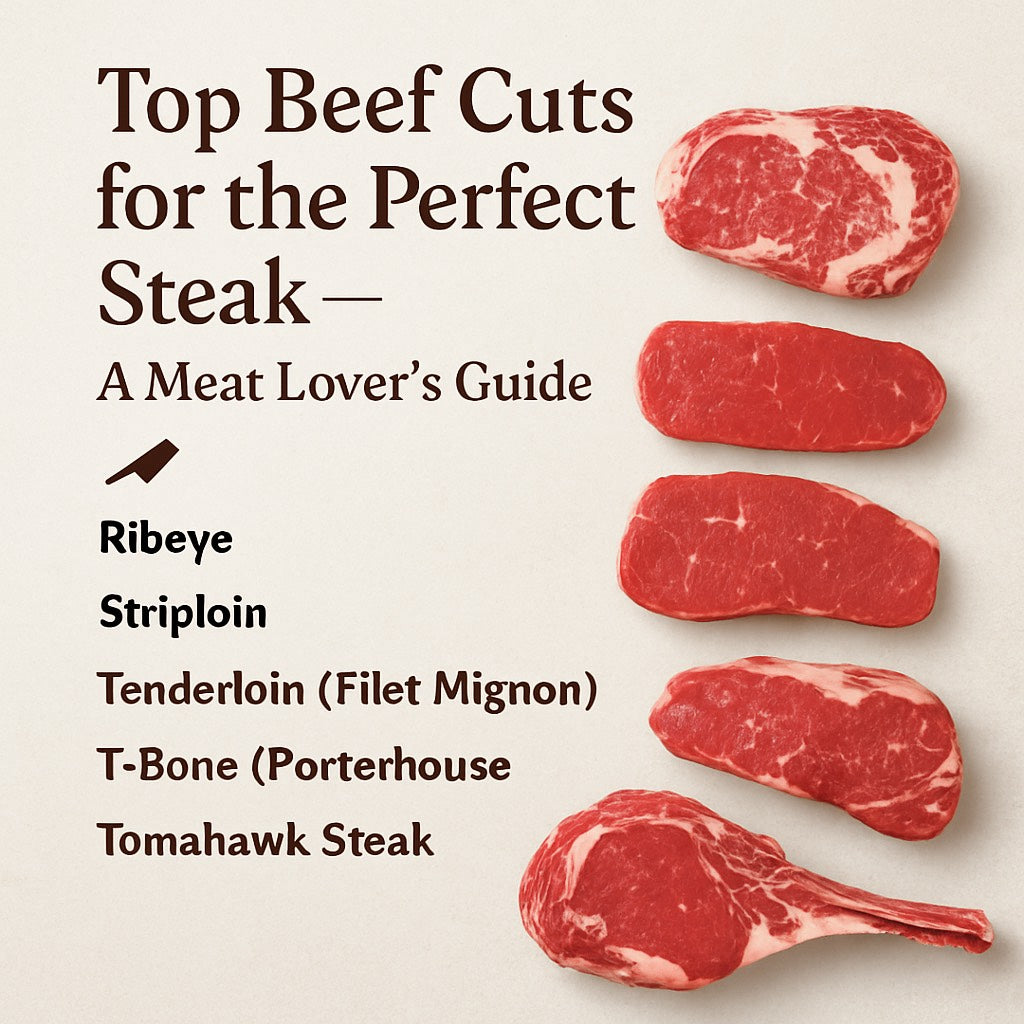 Top Beef Cuts for the Perfect Steak – A Meat Lover’s Guide