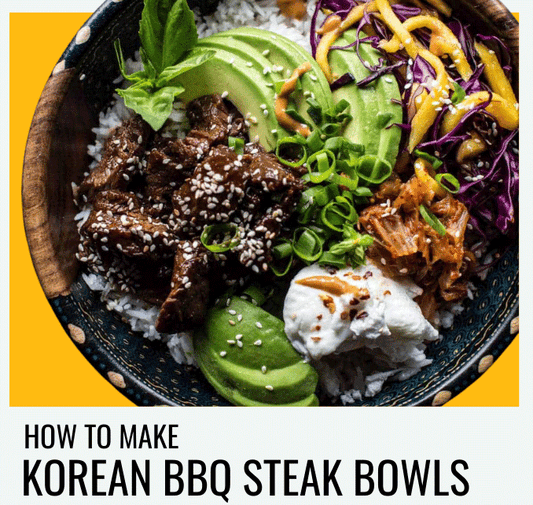 Korean BBQ Steak Bowls