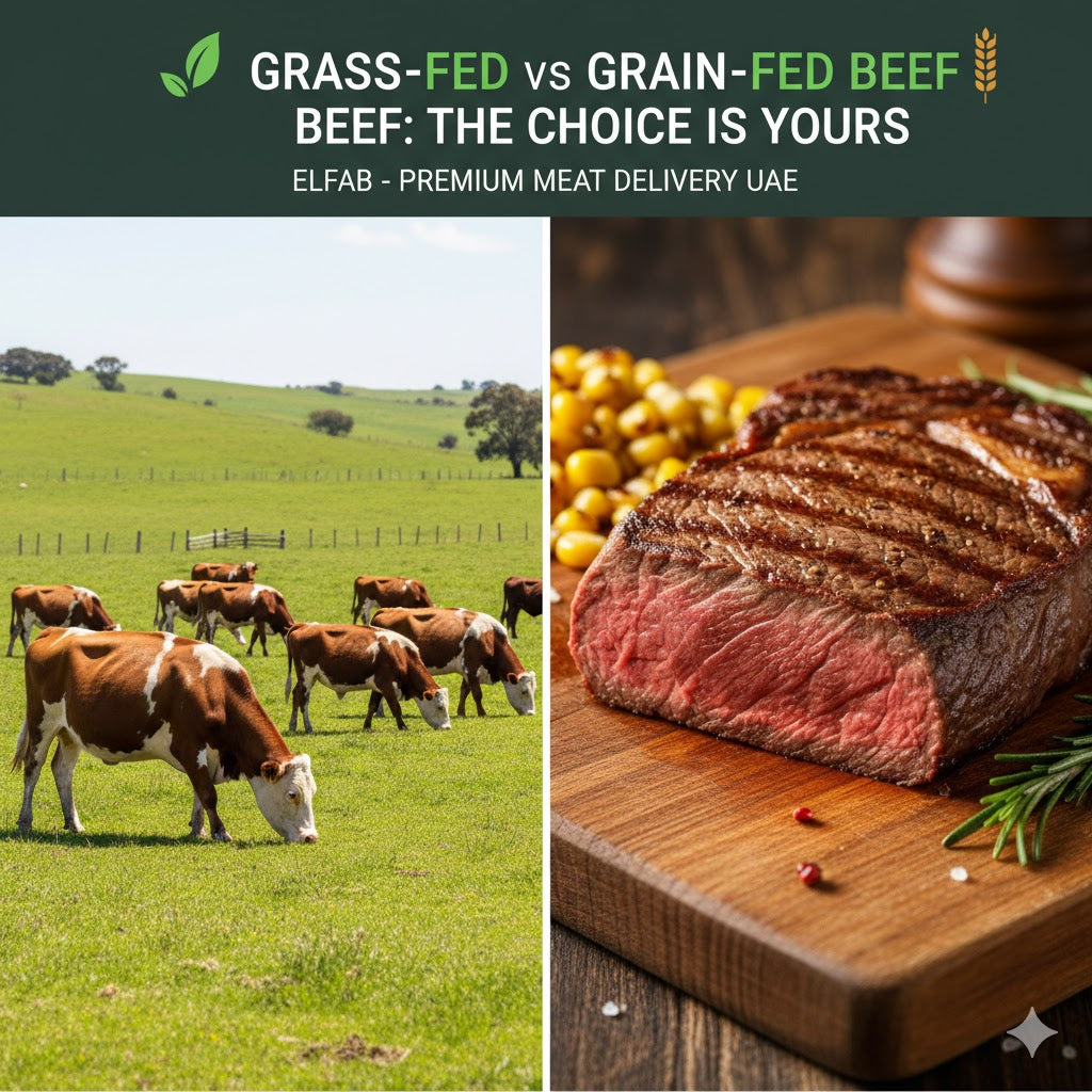 🐄 Grass-Fed vs Grain-Fed: Which Beef is Better and Why?