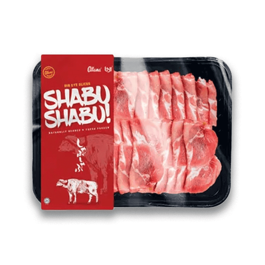 Beef Rib Eye Slices Shabu Shabu Frozen Indian 200g