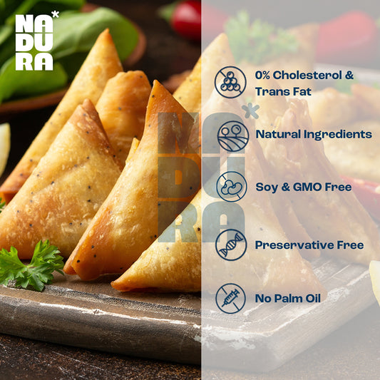 Nadura High Protein Veg Samosa Frozen 1kg (50x20g)