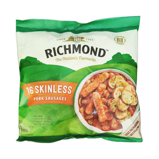 Richmond 16 Skinless Pork Sausages Frozen 426g