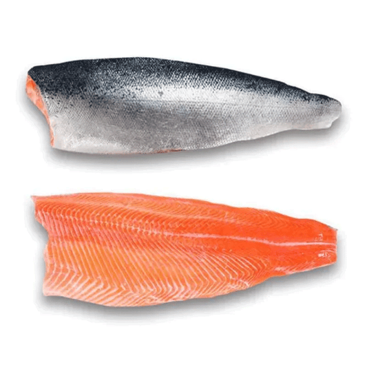 Frozen Salmon Fillet Skin on Norway Approx. 1.8kg