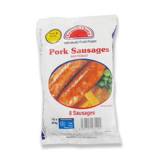 Pork Garlic IQF Sausage Frozen 454g