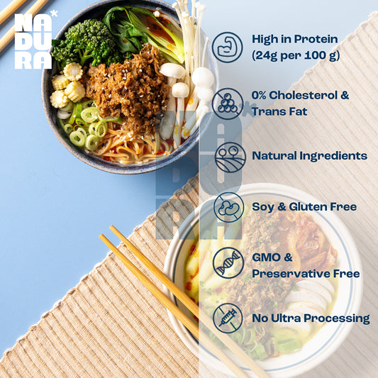 Nadura High Protein Chicken Free Mince Frozen 750g