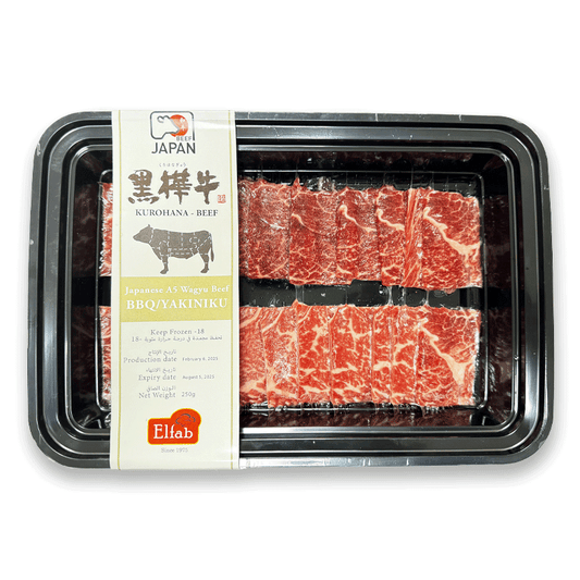 Japanese A5 Wagyu Beef Yakiniku / BBQ Cuts Frozen 250g