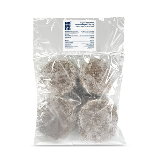 Nadura Vegan Meat Free Burger Frozen 1.4kg