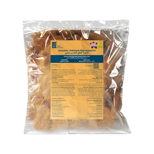 Nadura High Protein Chicken Free Nuggets Frozen 1kg (42x24g)