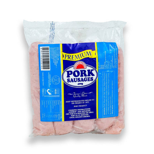 Premium Pork Sausage Frozen 400g
