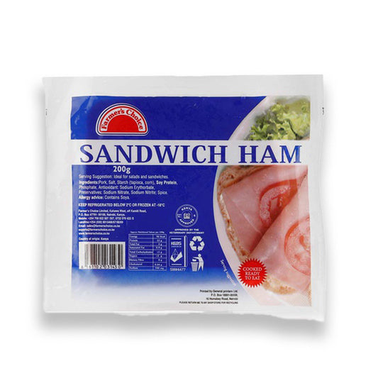 Pork Sandwich Ham Frozen 200g
