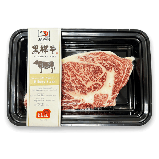 Japanese A5 Wagyu Beef Rib Eye Steak Frozen 250g