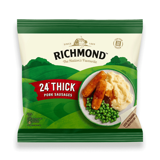 Richmond 16 Skinless Pork Sausages Frozen 426g