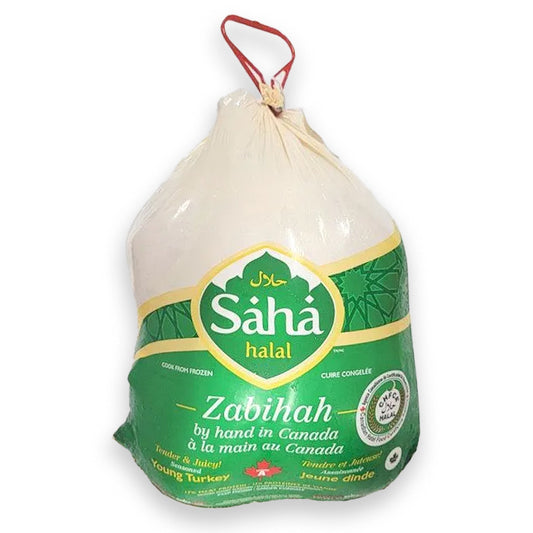 Saha Canadian Young Turkey Whole Frozen Approx 6kg